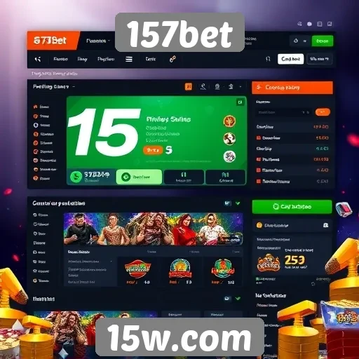 Interface do usuário do site 157bet é intuitiva